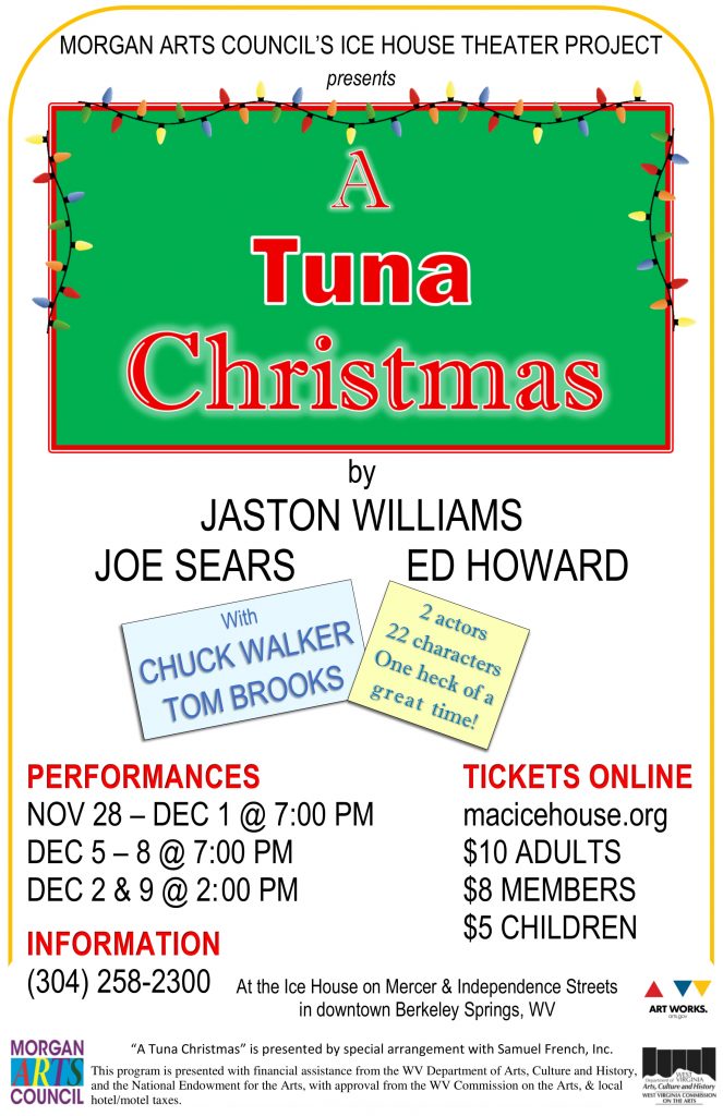 Tuna Christmas This Weekend in Berkeley Springs County USA